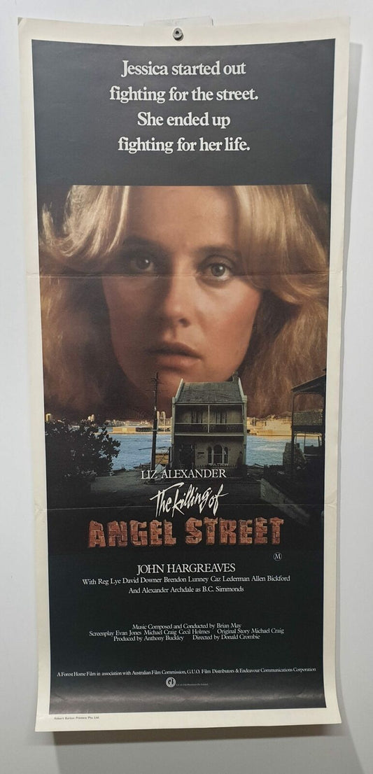 ORIGINAL DAYBILL MOVIE POSTER - THE KILLING OF ANGEL STREET - 1981 - AUSTRALIAN