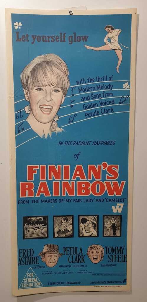 ORIGINAL DAYBILL MOVIE POSTER - FINIAN'S RAINBOW