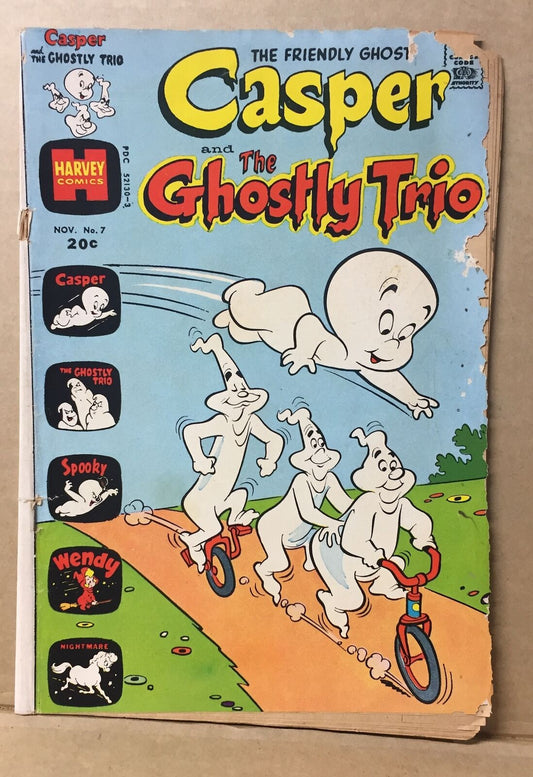 COMIC BOOK -CASPER GHOSTLY TRIO NO.7