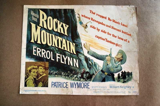 ORIGINAL LOBBY CARD - ROCKY MOUNTAIN  -  1950 - title card