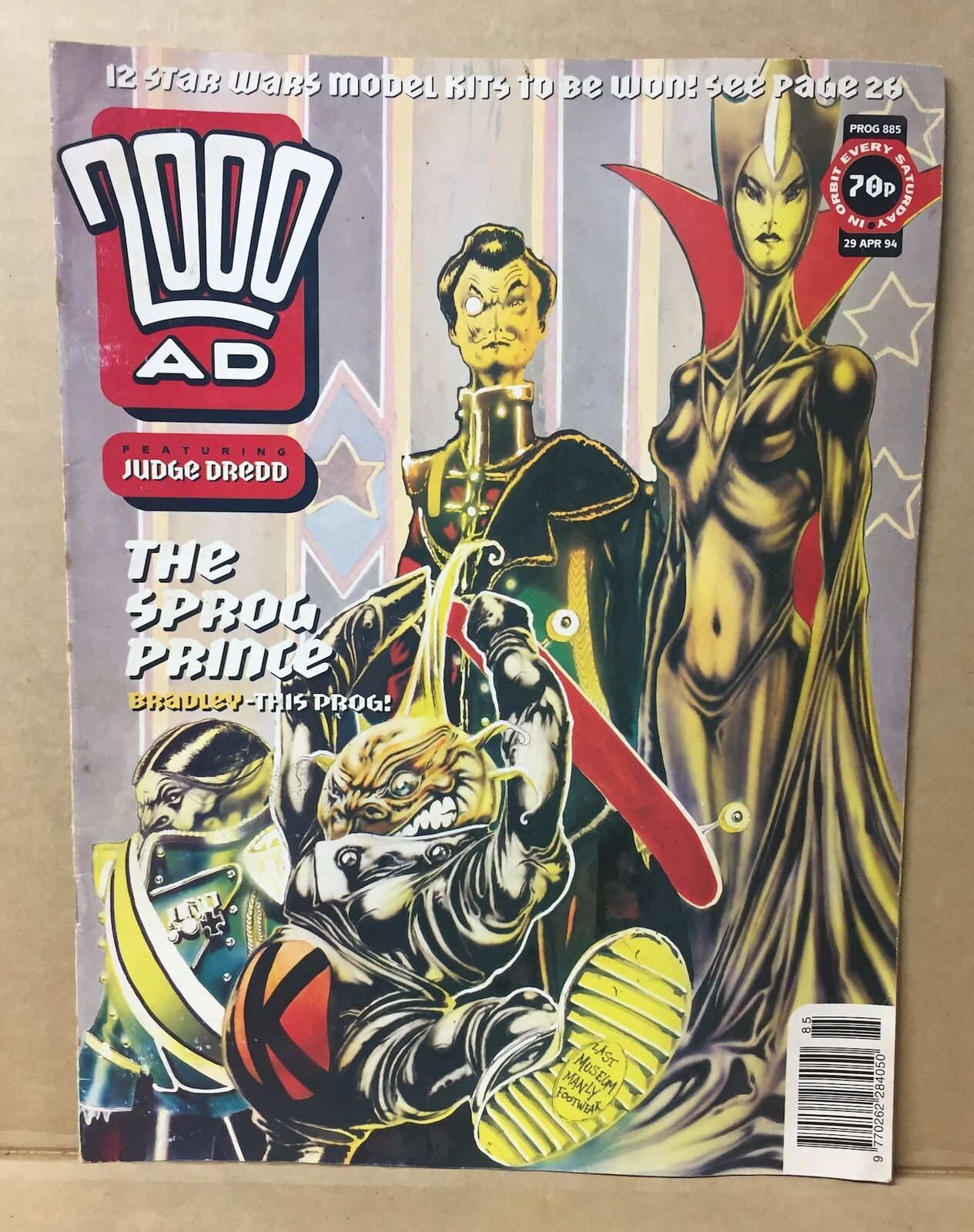 COMIC BOOK - 2000 AD 885