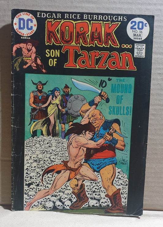 COMIC BOOK - DC KORAK SON OF TARZAN #56