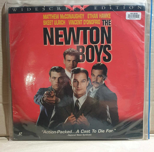 LASERDISC MOVIE - NEWTON BOYS - Mathew Mc Conaughey, Ethan Hawke, Skeet Ulric...