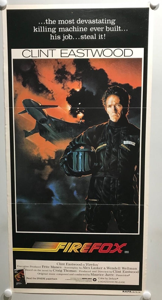 ORIGINAL DAYBILL MOVIE POSTER - FIREFOX