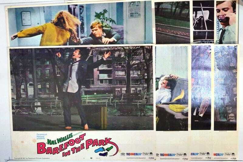 ORIGINAL LOBBY CARDS - BAREFOOT IN THE PARK - 1967 - set of 8