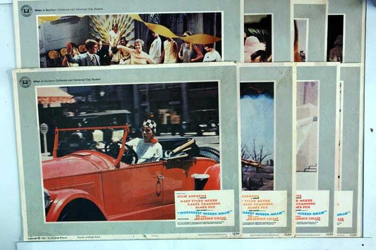 ORIGINAL LOBBY CARDS - THOROUGHLY MODERN MILLIE - 1967 - set of 8
