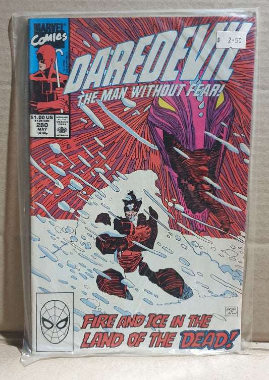 COMIC BOOK -  MARVEL DAREDEVIL #280