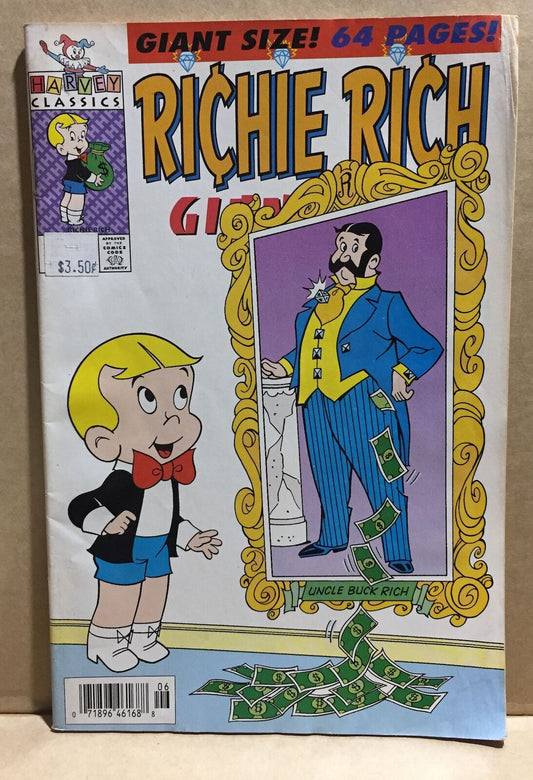 COMIC BOOK - RICHIE RICH GIANT SIZE HARVEY