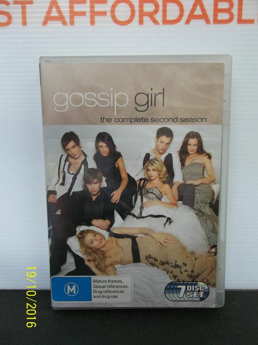 GOSSIP GIRL SEASON 2 DVD SET VGC GREAT FOR XMAS DISC #3 IS MISSING