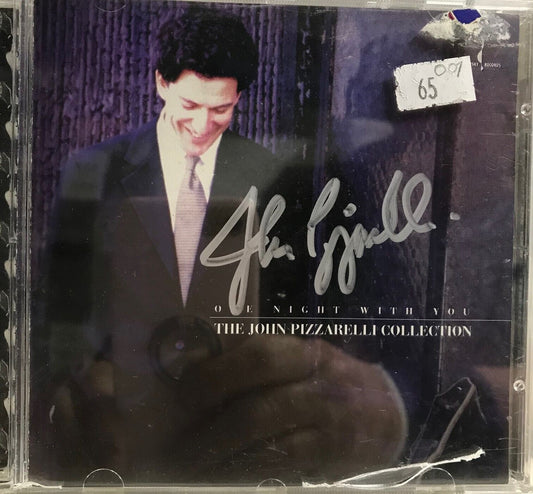 MUSIC CD IN CASE (COVER SIGNED) - THE JOHN PIZZARELLI COLLECTION - ONE NIGHT ...