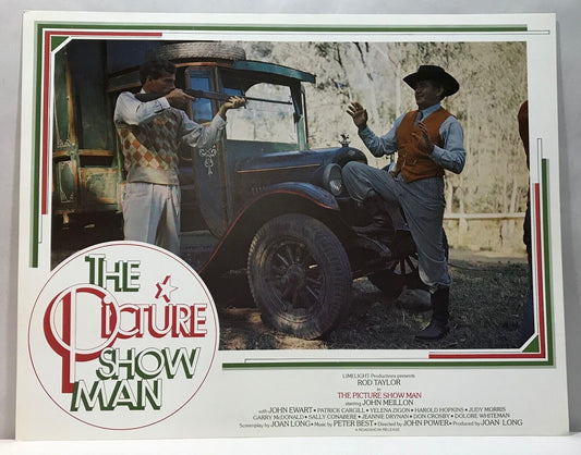 ORIGINAL LOBBY CARD - PICTURE SHOW MAN (c) - 1977 - title card -  Australia