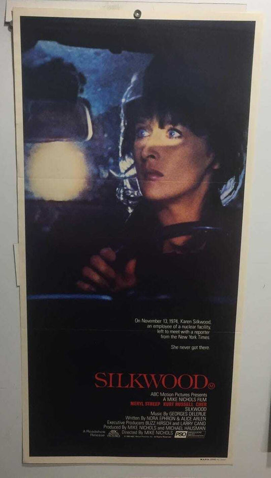 ORIGINAL DAYBILL MOVIE POSTER - SILKWOOD