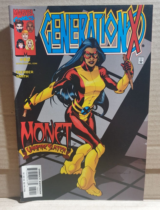 COMIC BOOK - MARVEL GENERATION X #62 XMEN (B)