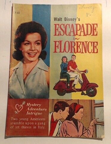 COMIC BOOK ~~ WALT DISNEY'S ESCAPADE IN FLORENCE F.P.48