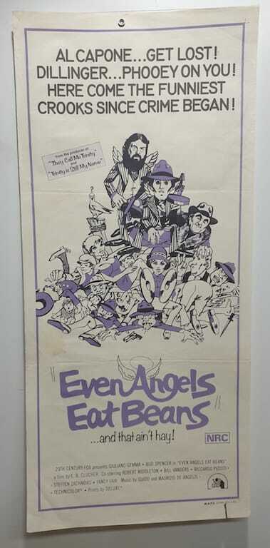 ORIGINAL DAYBILL MOVIE POSTER - EVEN ANGELS EAT BEANS