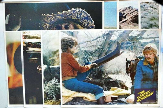 ORIGINAL LOBBY CARDS - THE ELECTRIC HORSEMAN - 1979 - set of 8