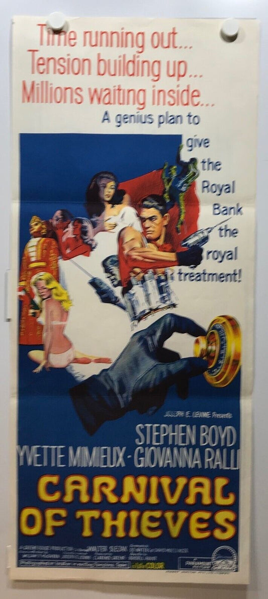 ORIGINAL DAYBILL MOVIE POSTER - CARNIVAL OF THIEVES