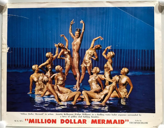 ORIGINAL LOBBY CARDS - MILLION DOLLAR MERMAID - 1952 - set of 8