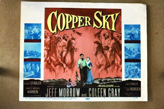 ORIGINAL LOBBY CARD - COOPER SKY - 1957 - key card #1