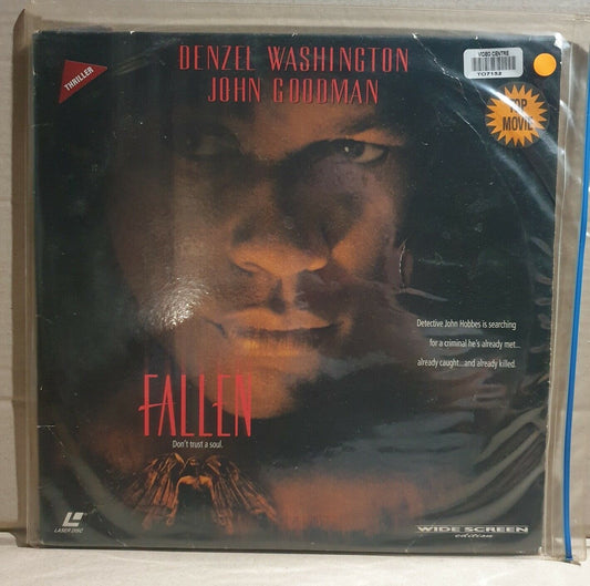 LASERDISC MOVIE - FALLEN - Denzel Washington, John Goodman