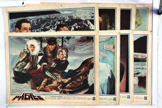 ORIGINAL LOBBY CARDS - ICE PALACE - 1960 - set of 8