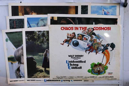 ORIGINAL LOBBY CARDS - UNIDENTIFIED FLYING ODDBALL - 1979 - Walt Disney - set 8