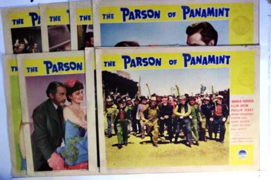 ORIGINAL LOBBY CARDS - PARSON OF PANAMINT - 1941 - set of 8