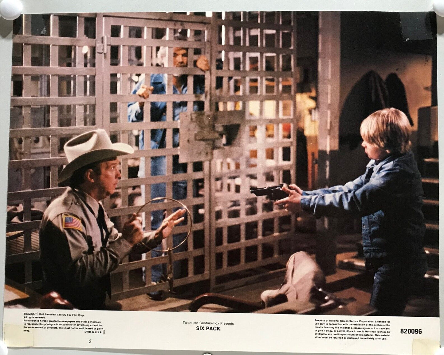 ORIGINAL LOBBY CARDS - SIX PACK - 1982 - set of 8