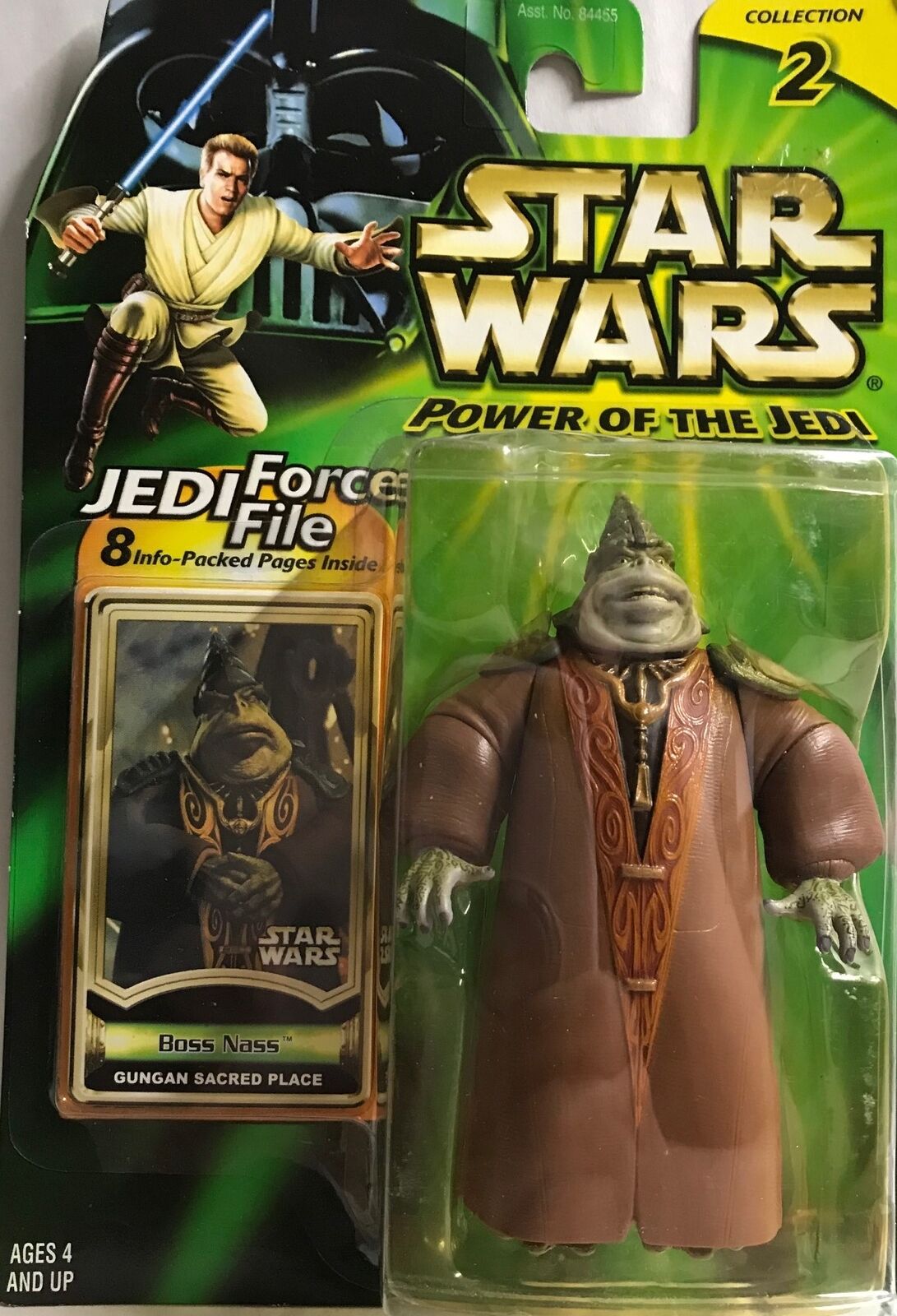 STAR WARS - HASBRO - JEDI FORCE FILE - POTJ -  BOSS NASS -  Gungan Sacred Place