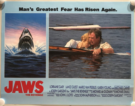 ORIGINAL LOBBY CARD - JAWS: THE REVENGE (b) - 1987 - key card