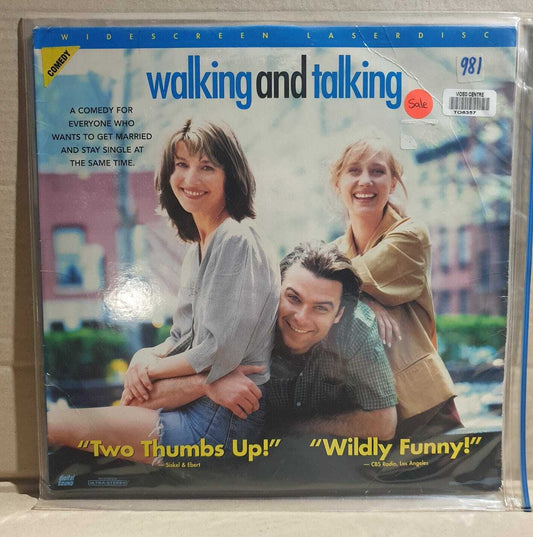 LASERDISC MOVIE - WALKING AND TALKING - Comedy