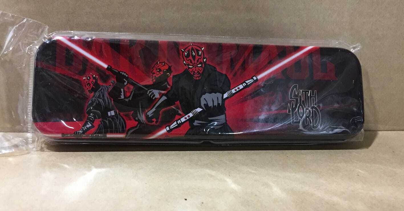 STAR WARS - EPISODE 1 - DARTH MAUL - SITH LORD - METAL PENCIL CASE