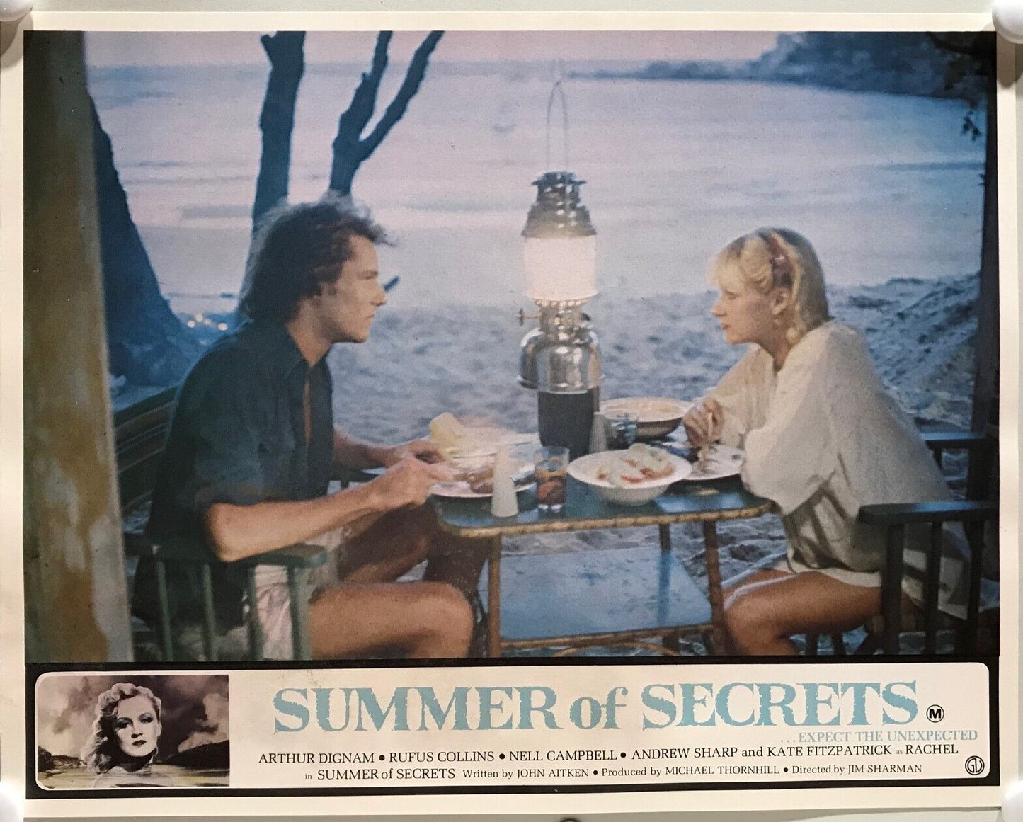 ORIGINAL LOBBY CARDS - SUMMER OF SECRETS (b) - 1976 - set of 8 - Australia