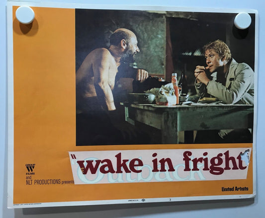 ORIGINAL LOBBY CARD - WAKE IN FRIGHT (c) - 1971 - key card #3