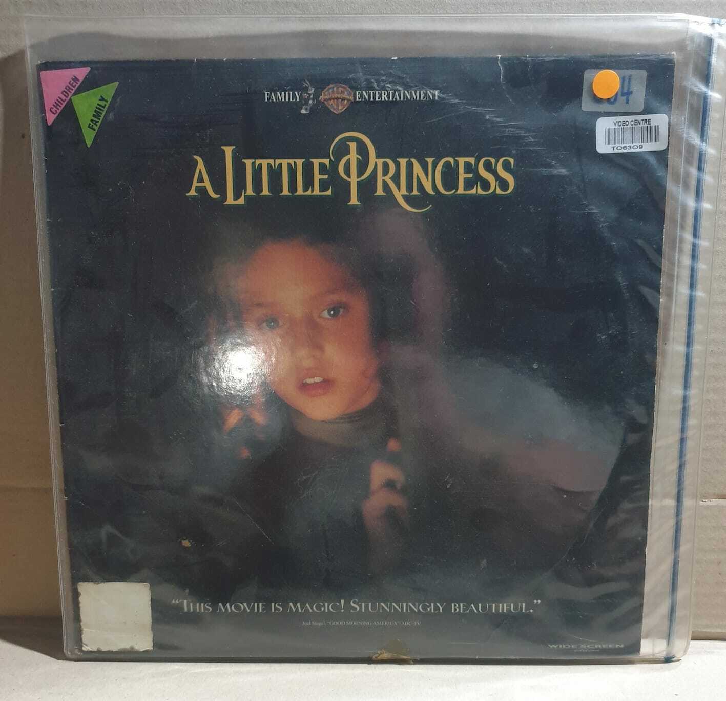 LASERDISC MOVIE - A LITTLE PRINCESS