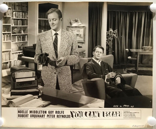 ORIGINAL LOBBY CARDS - YOU CAN'T ESCAPE - 1957 - SET OF 8