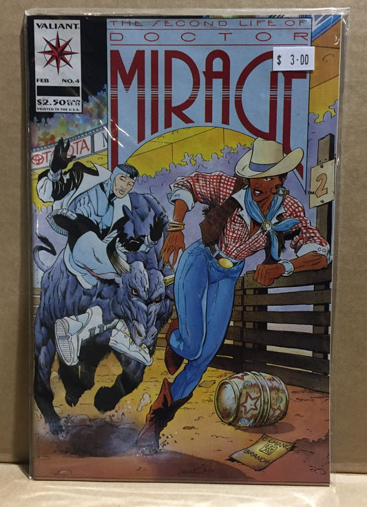 COMIC BOOK - THE SECOND LIFE OF DOCTOR MIRAGE 4  VALIANT