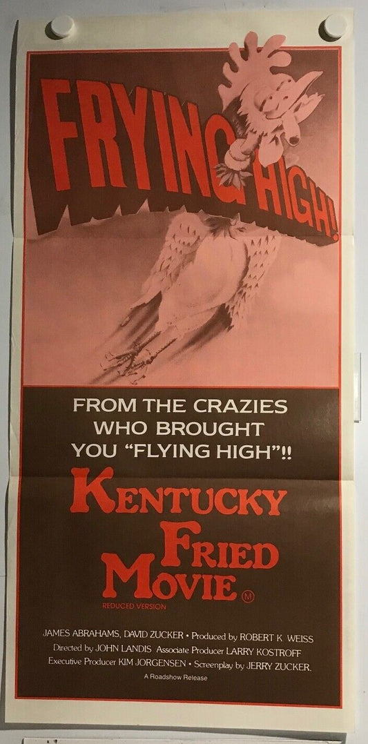 ORIGINAL DAYBILL MOVIE POSTER - KENTUCKY FRIED MOVIE -"Frying High"