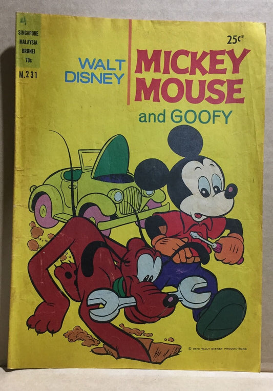 WALT DISNEY COMIC BOOK - MICKEY MOUSE M.231  australian