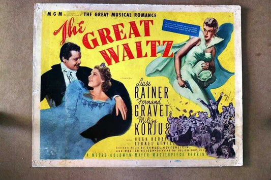 ORIGINAL LOBBY CARD - GREAT WALTZ - 1938 - key #1 card