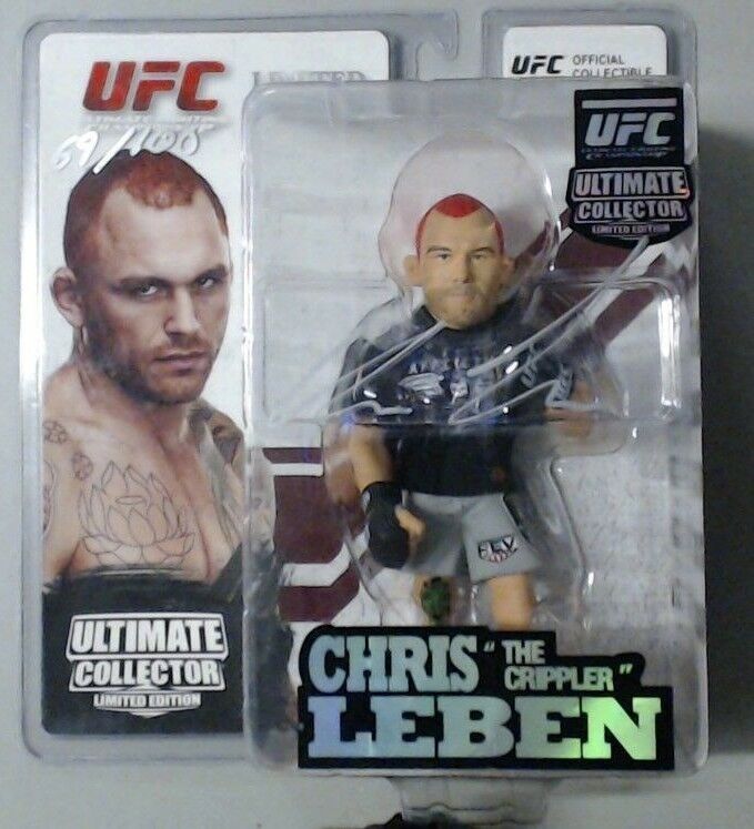 UFC COLLECTABLE FIGURE - CHRIS "THE CRIPPLER" LEBEN - LIMITED EDITION - NEW I...