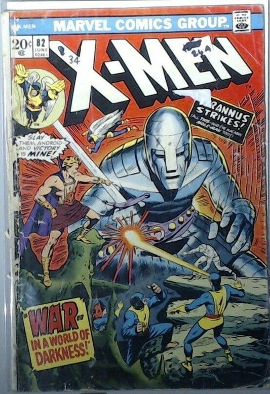 X-Men Comic Book The Marvel Comic Group - # 82 War in a world of Darkness Tyrann