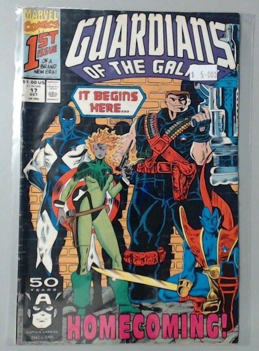 MARVEL COMIC BOOK - GUARDIANS OF THE GALAXY NUMBER 17