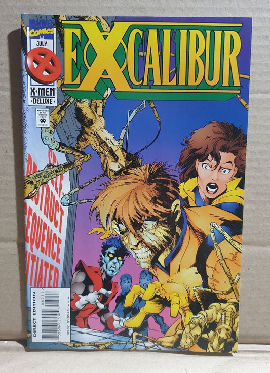 COMIC BOOK -  MARVEL EXCALIBUR #87