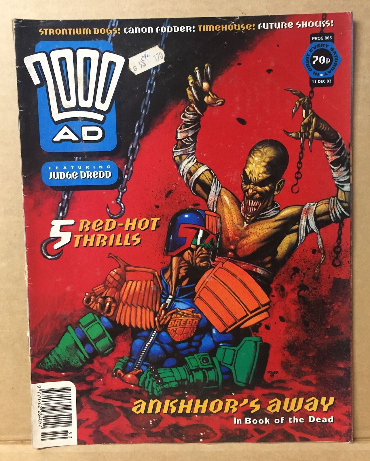 COMIC BOOK - 2000 AD 865