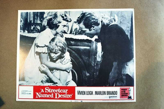 ORIGINAL LOBBY CARD - STREETCAR NAMED DESIRE (c) - R1958 - key #6 card