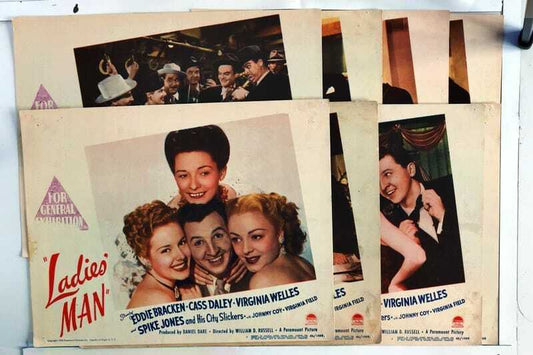 ORIGINAL LOBBY CARDS - LADIES' MAN - 1946 - set of 8