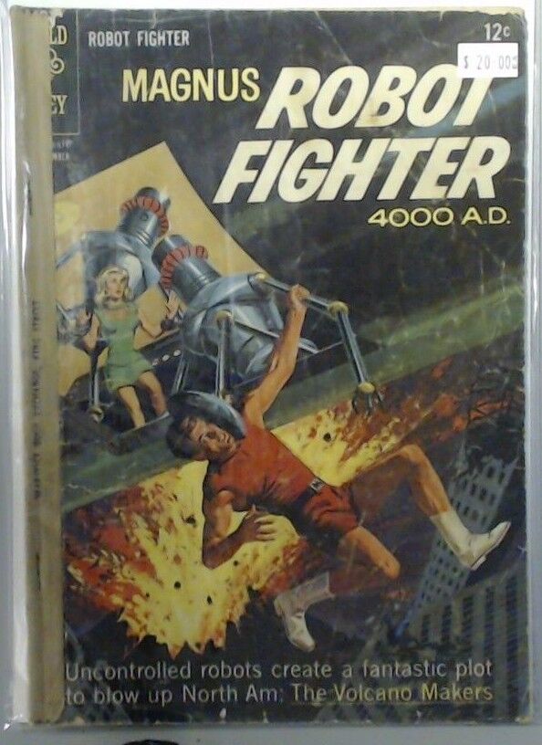 Comic Book Gold Key Magnus Robot Fighter 4000 A.D 12 10046-511 November