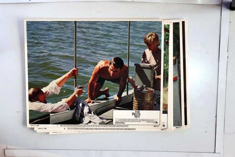 ORIGINAL LOBBY CARDS - THE RIVER RAT - 1984 - set of 8