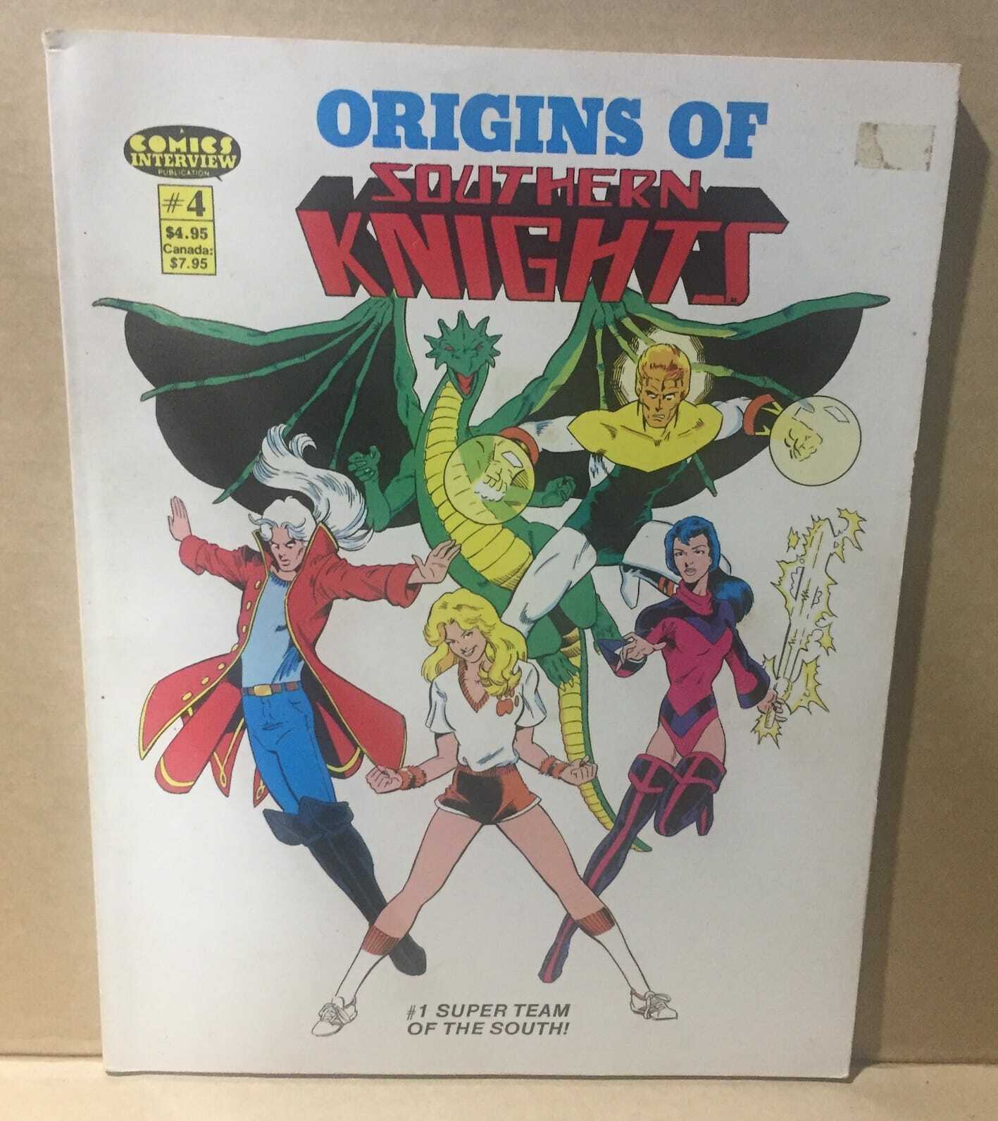 ORIGINS OF SOUTHERN KNIGHTS #4 COMIC BOOK